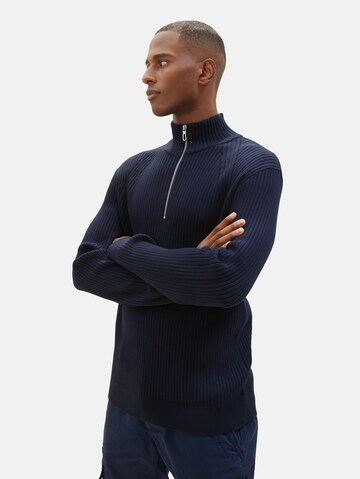 TOM TAILOR Sweater in Blue