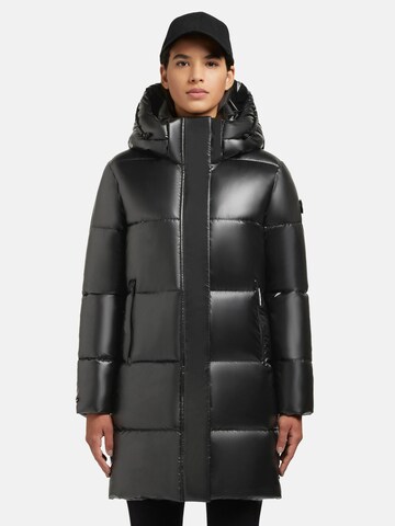 Manteau d’hiver ' Haya Shiny-YM ' khujo en gris : devant