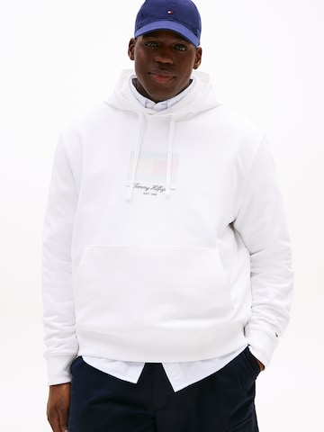 Tommy Hilfiger Big & Tall Свитшот 'ITHACA' в Белый: спереди