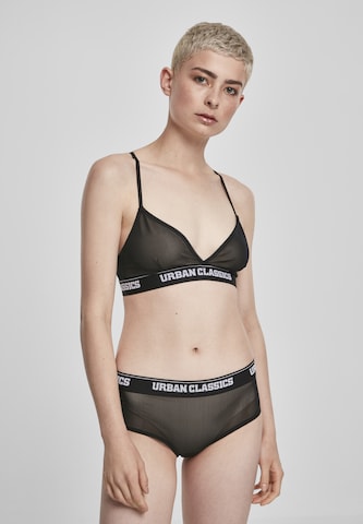 Urban Classics Triangle Bra in Black