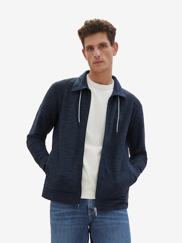 TOM TAILOR Cardigan i blå