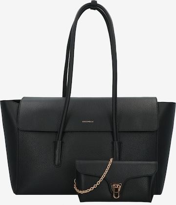 Coccinelle Shopper 'Double Beat' in Schwarz: Vorderseite