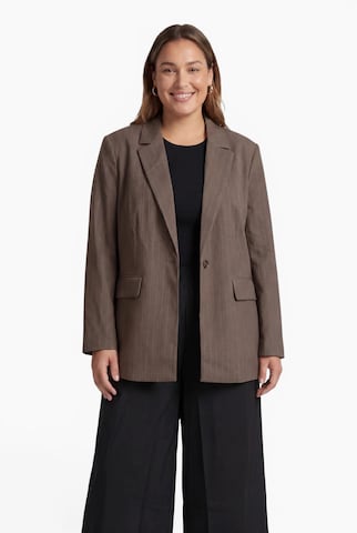 Guido Maria Kretschmer Curvy - Blazer en marrón: frente