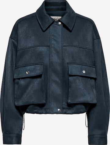 Veste mi-saison 'ONLEstela' ONLY en bleu : devant