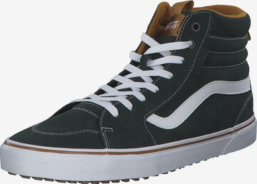 VANS Sneakers hoog in Groen: voorkant