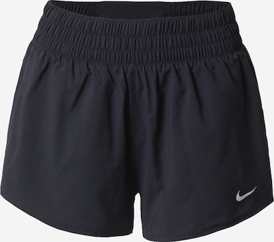 Pantaloni sport NIKE pe negru / alb, Vizualizare produs