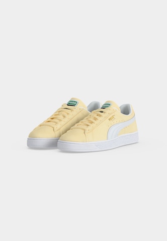 PUMA - Sapatilhas altas 'Classic' em amarelo