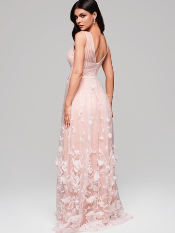 Ombre Evening dress in Pink