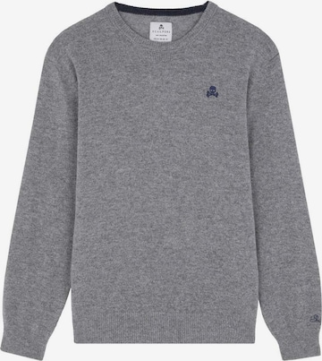 Scalpers Pullover 'Aston' in Grau: predná strana