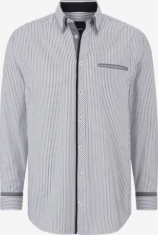 BABISTA Regular fit Overhemd 'Stefzina' in Grijs: voorkant