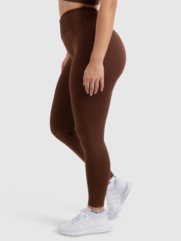 Smilodox Slim fit Leggings in Brown