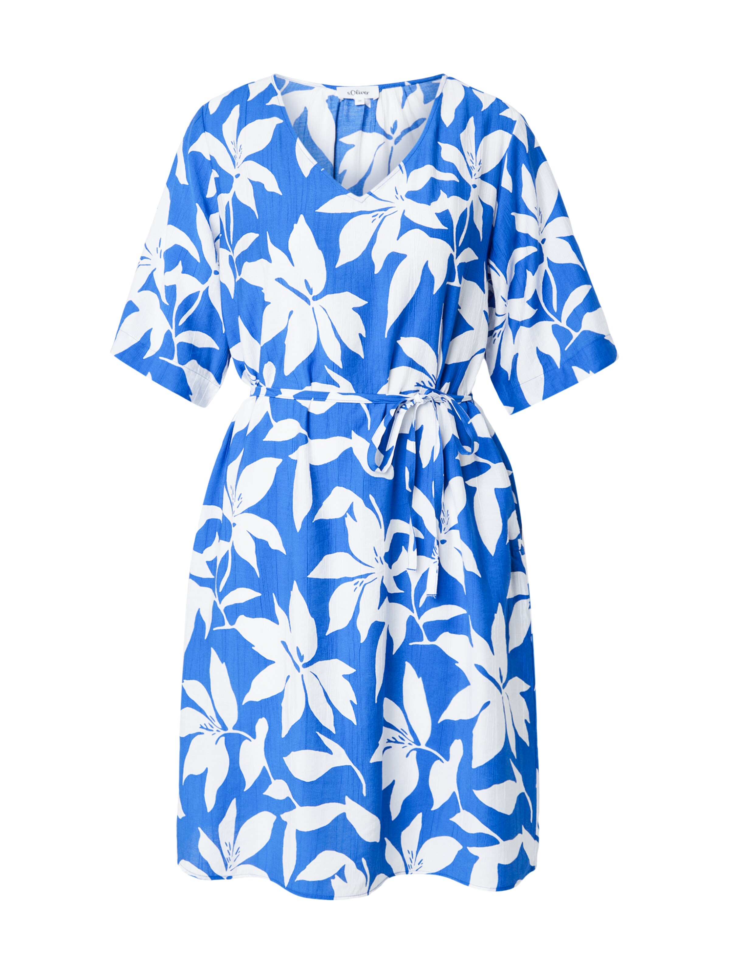 s.Oliver Dress in Blue: front