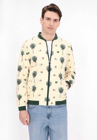 MO Tussenjas in Beige: voorkant