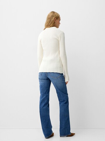 Bershka Bootcut Farkut värissä sininen