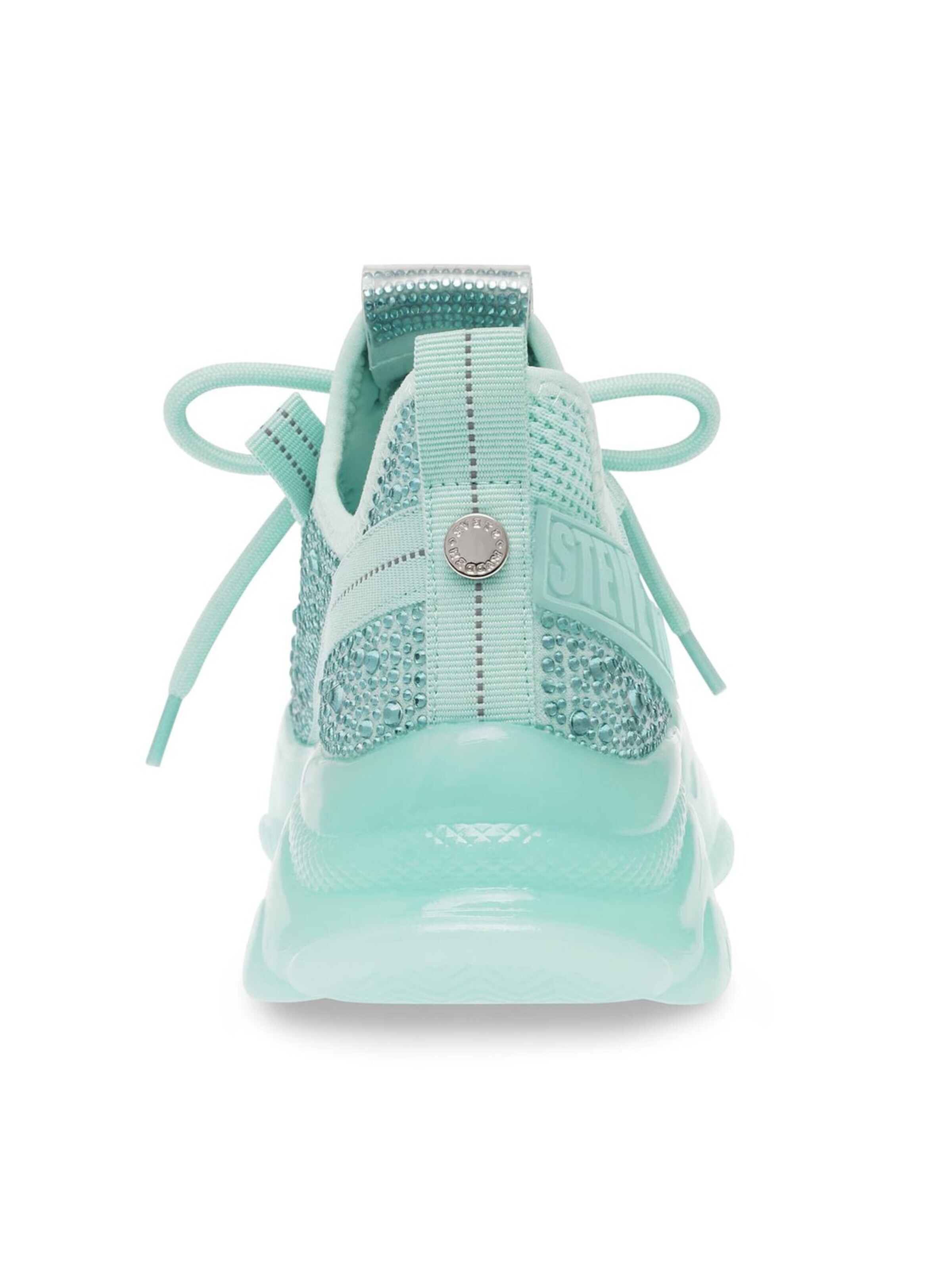 STEVE MADDEN Buty sportowe sznurowane 'W Maxilla-R Aruba Blue Shoes' w kolorze zielony