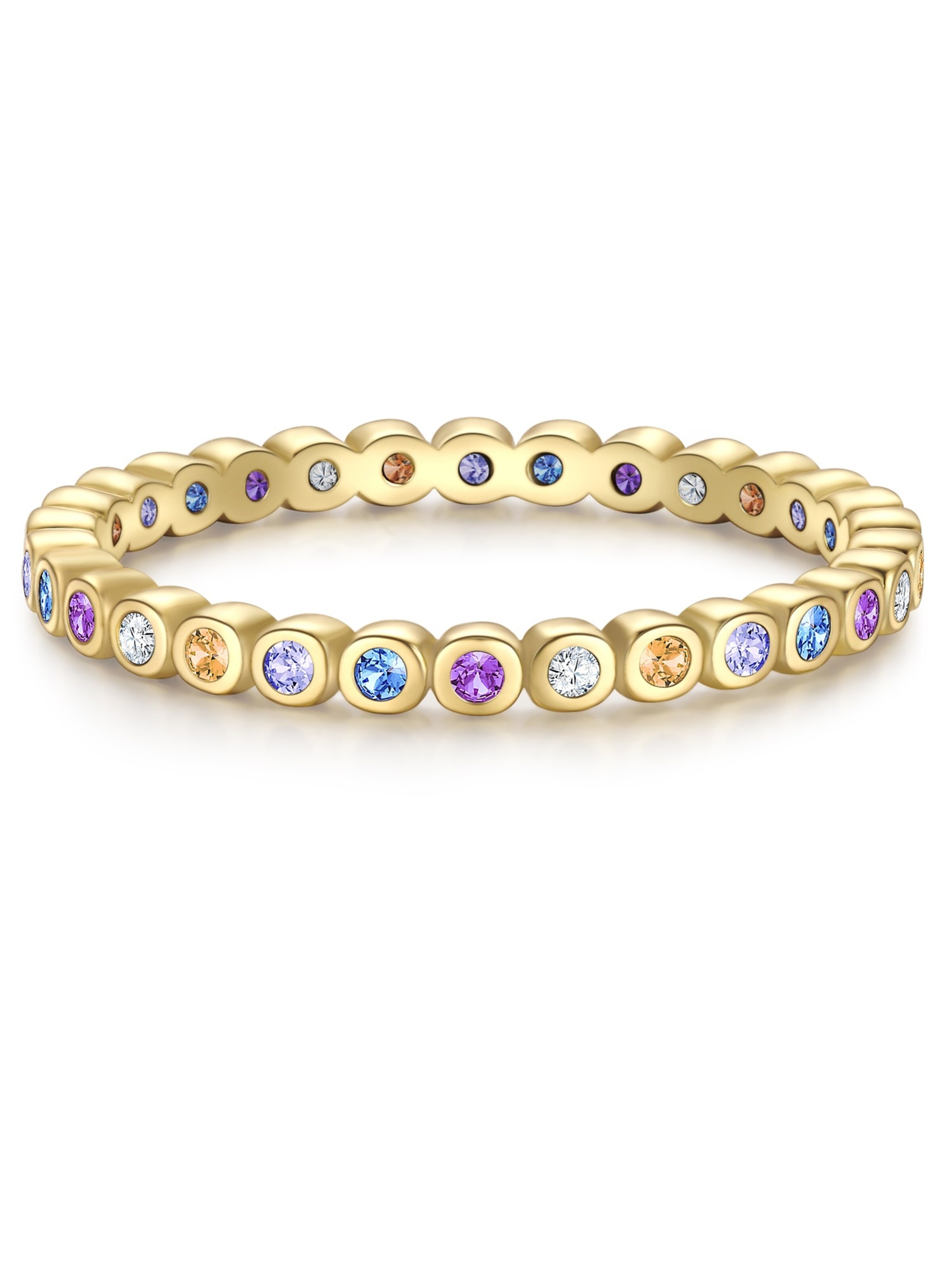 Anello Glanzstücke München di colore giallo oro, Visualizzazione prodotti