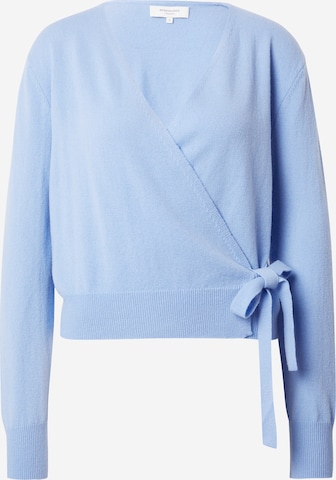 rosemunde Knit Cardigan in Blue: front