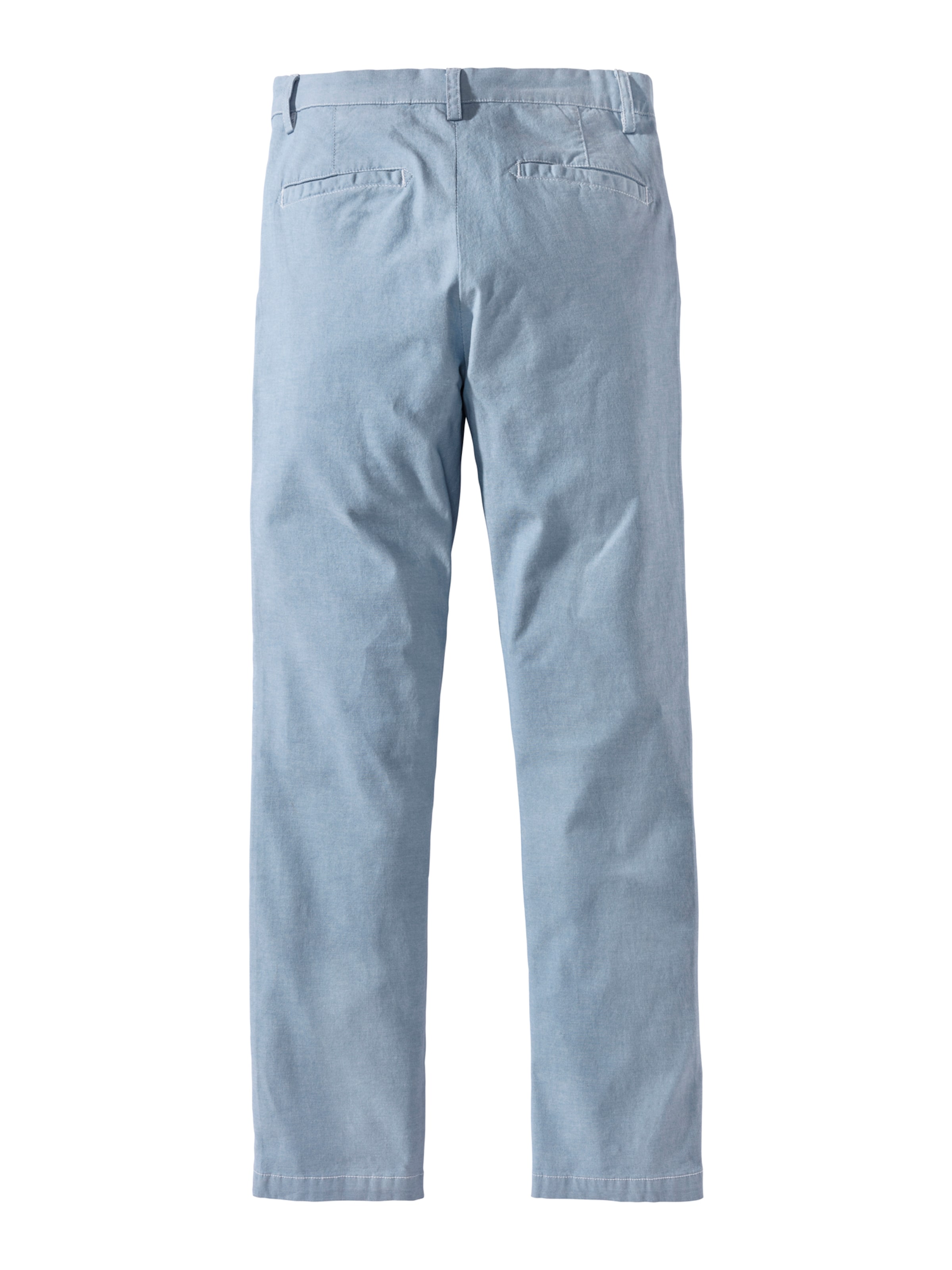 JOHN DEVIN - regular Pantalón chino 'Oxford' en azul: atrás