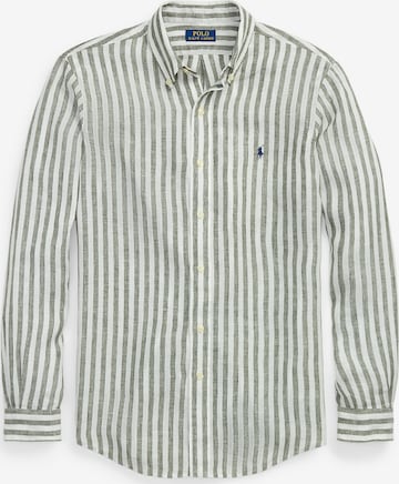 Chemise Polo Ralph Lauren en vert : devant