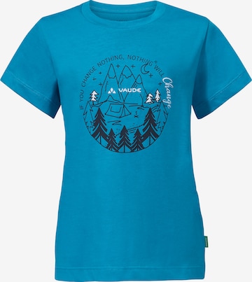 VAUDE T-Shirt 'Lezza' in Blau: predná strana