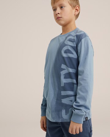 WE Fashion Shirt in Blauw