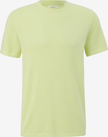 s.Oliver Shirt in Yellow: front