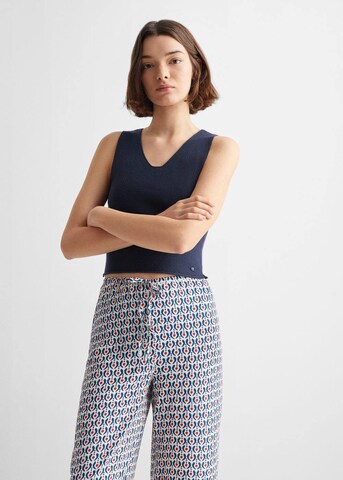 MANGO TEEN Wide leg Pants 'Geop' in Beige