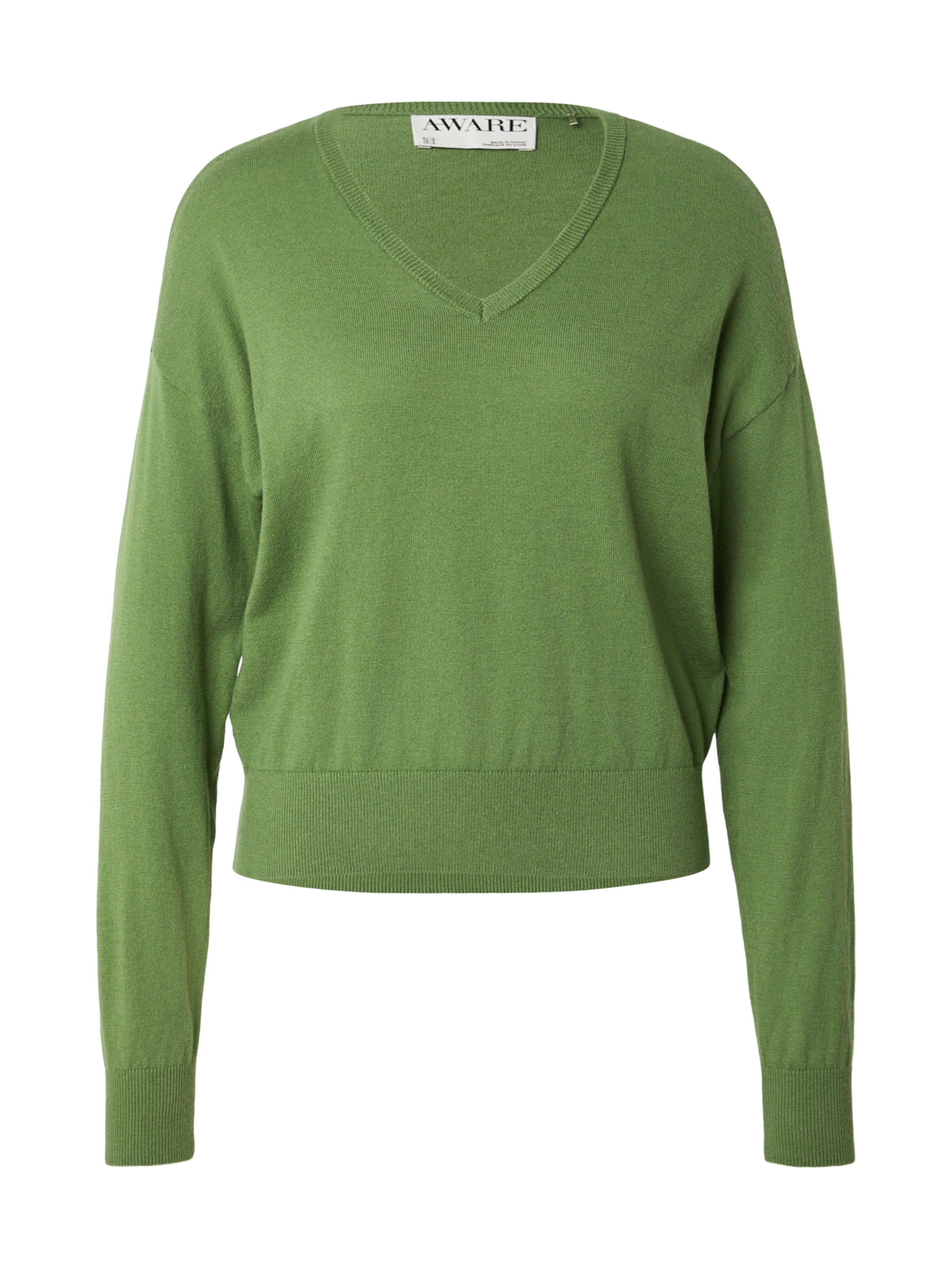 Aware Pullover 'AWCELINE' in Grün: Vorderseite