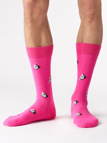 Von Jungfeld Socks 'RETRO ICONS' in Pink