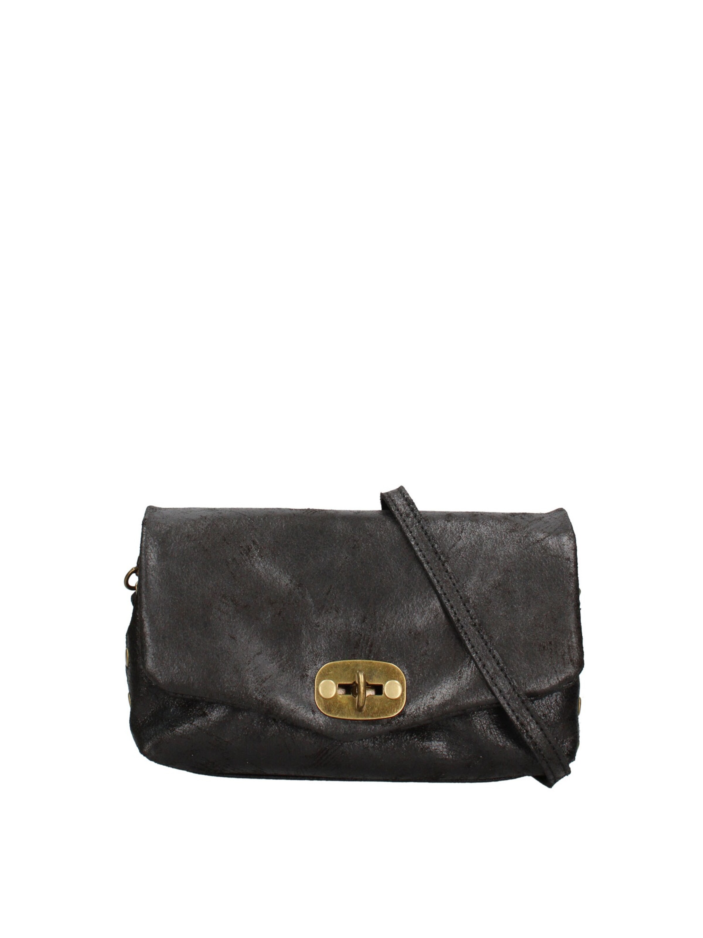 Gave Lux Crossbody bag 'Floralia Lux' in Black: front