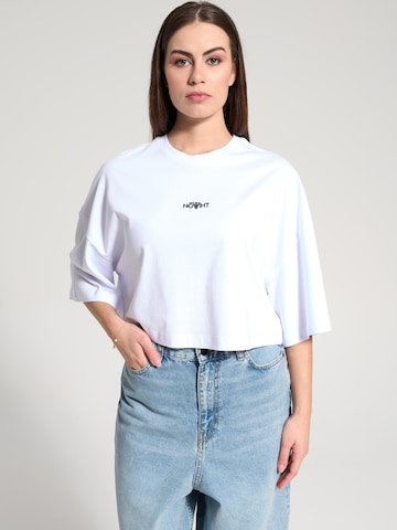 T-shirt 'Philomena' NOWIHT en blanc