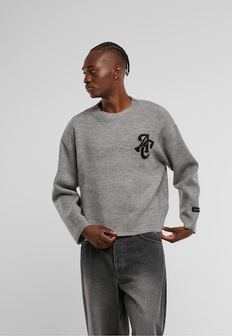 Another Cotton Lab Sweater in Grey: front