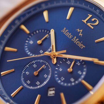 Mats Meier Analog Watch in Gold