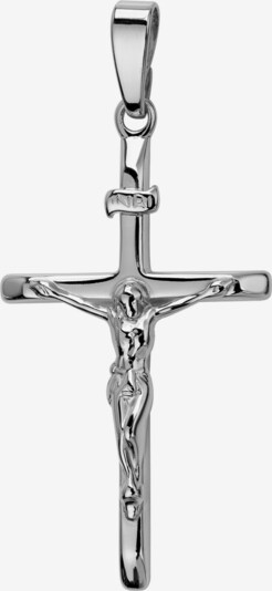 JEVELION Kreuzanhänger 585 Weißgold in silber, Produktansicht