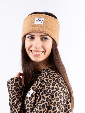 Eivy Stirnband Throwback in Braun: Vorderseite