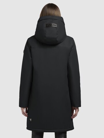 khujo Wintermantel 'Yaak3' in Schwarz
