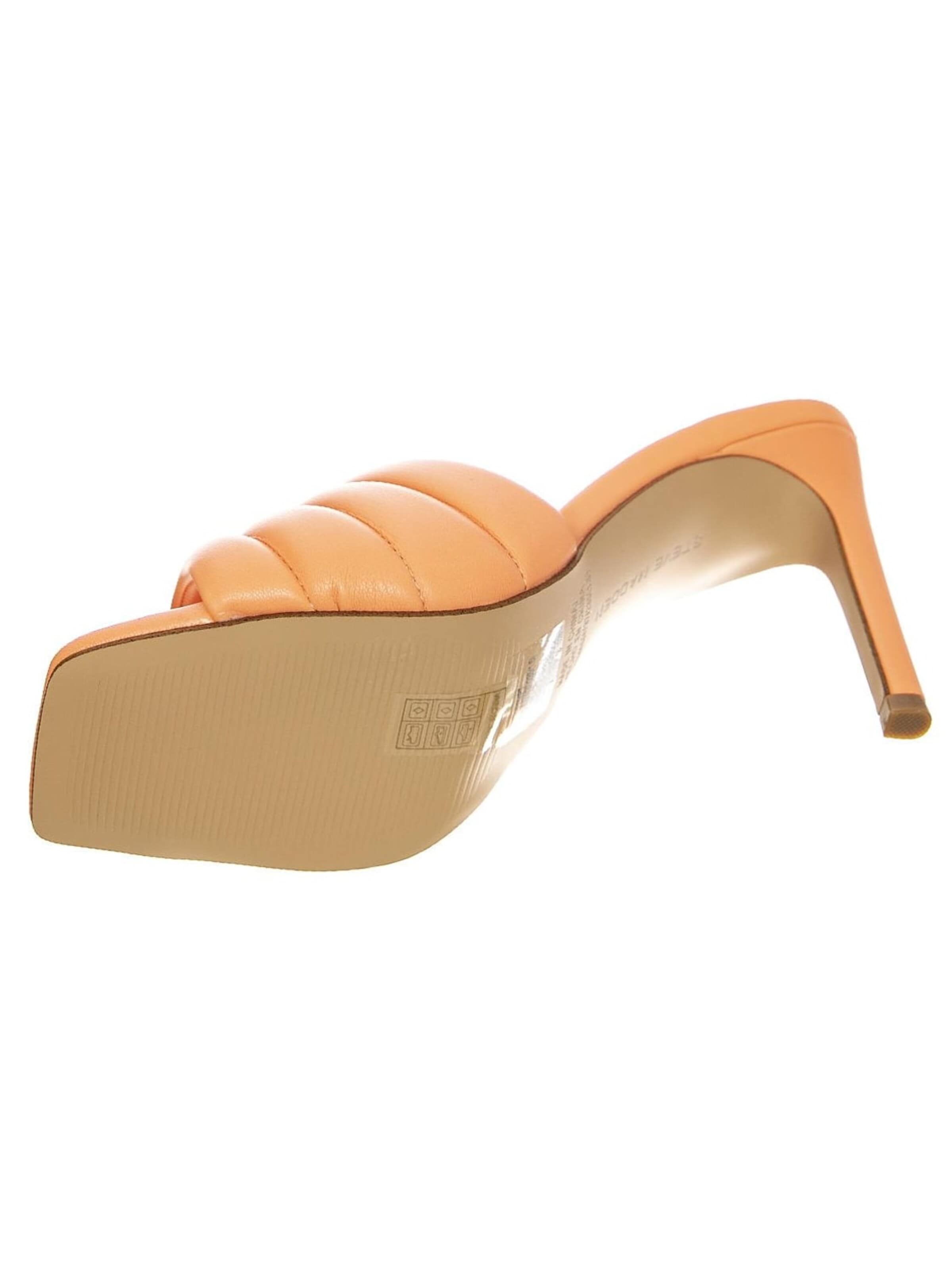 STEVE MADDEN Klapki 'Womens Tempt Peach Sandals' w kolorze pomarańczowy