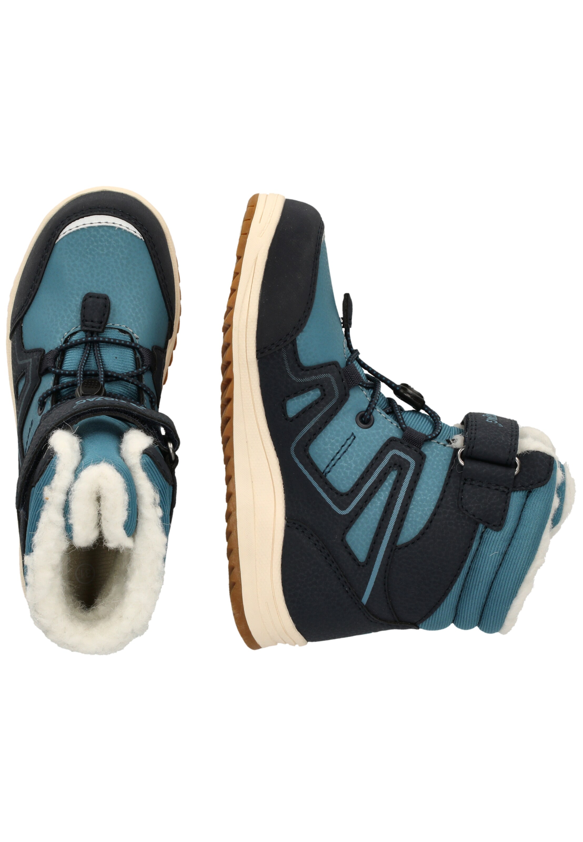 ZigZag Snow Boots 'Rincet' in Blue