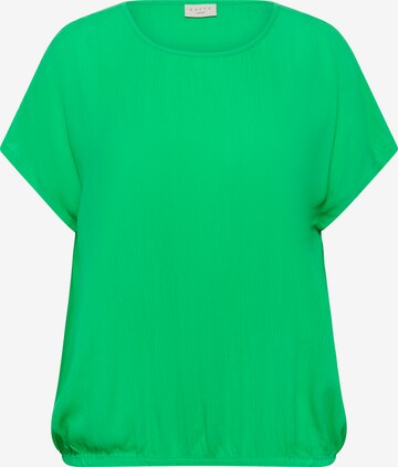 KAFFE CURVE Μπλούζα 'KCAmi Stanley' σε πράσινο: μπροστά