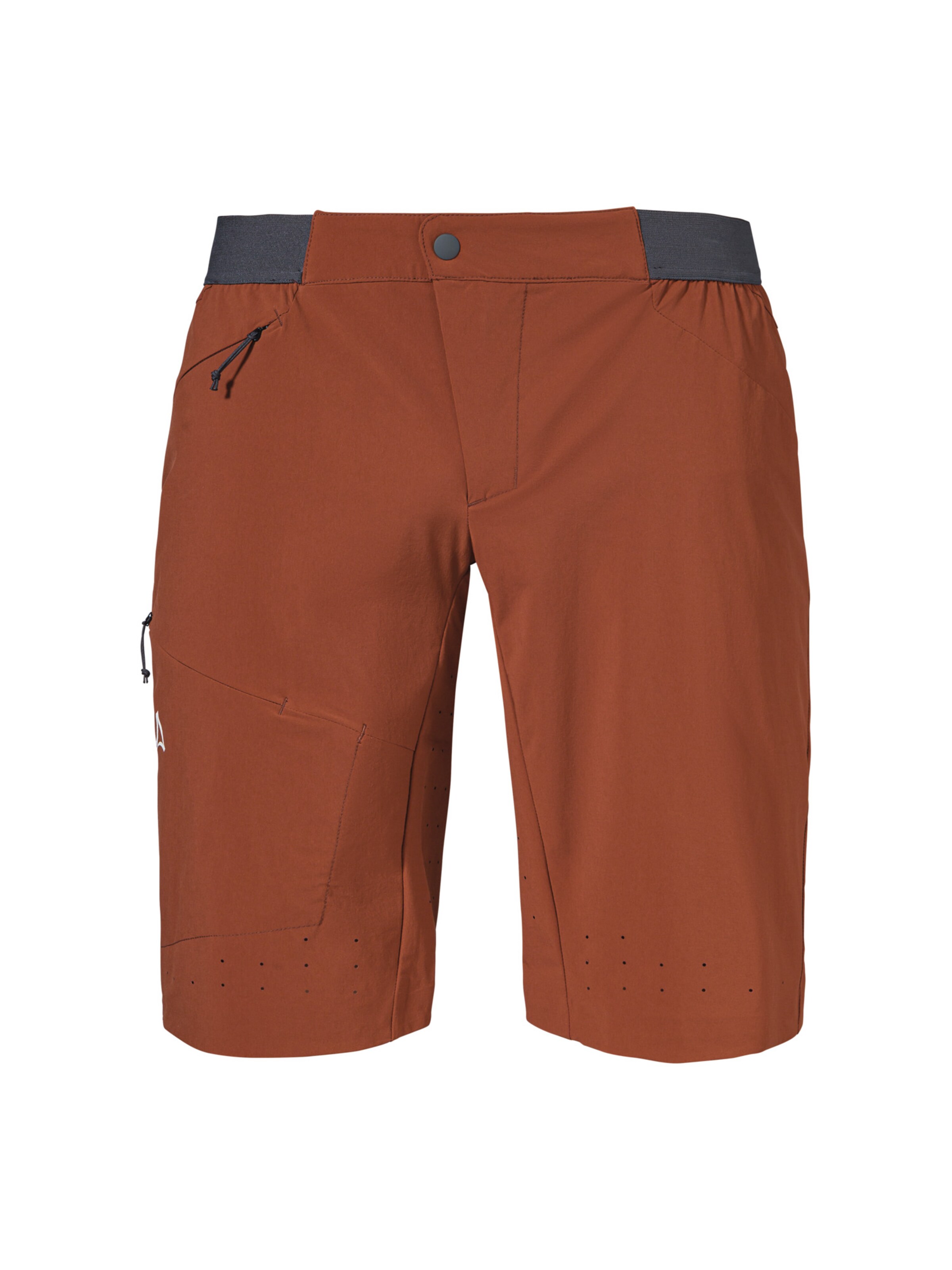 Regular Pantalon outdoor 'Mellow Trail' Schöffel en rouge : devant
