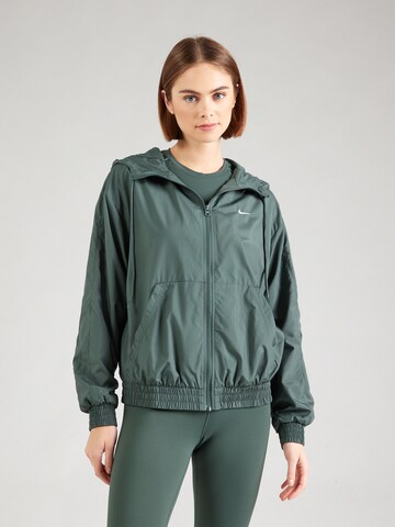 Nike Sportswear Between-season jacket 'Classic' in Green: front