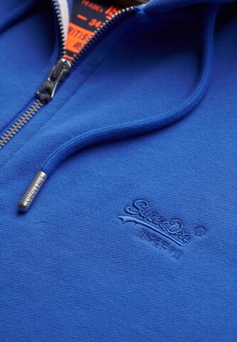 Veste de survêtement 'Essential' Superdry & Co en bleu