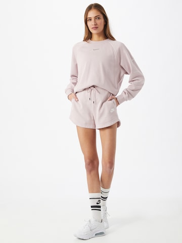 Nike Sportswear - regular Pantalón en lila
