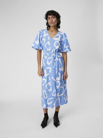 Robe 'Jacira' OBJECT en bleu : devant