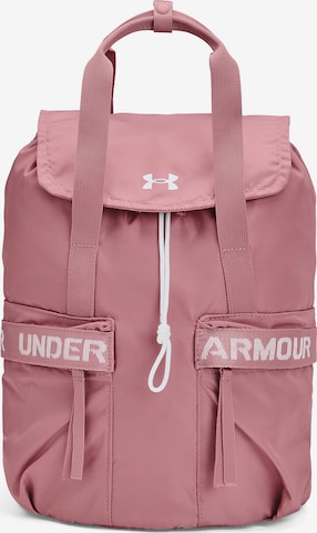 UNDER ARMOUR Sports Backpack 'Favorite' in Pink: front