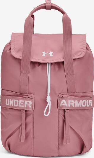 UNDER ARMOUR Sports backpack 'Favorite' in Light pink / White, Item view