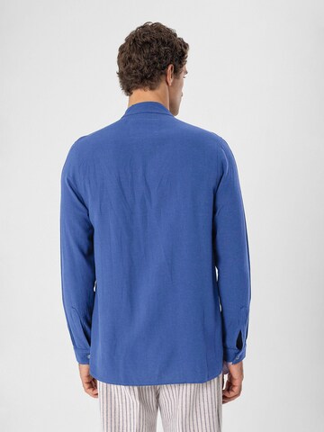 Antioch Regular fit Button Up Shirt in Blue