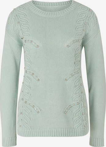 Pullover di heine in verde: frontale