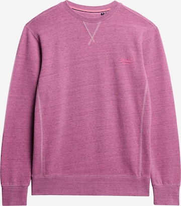 Superdry Sweatshirt in Roze: voorkant