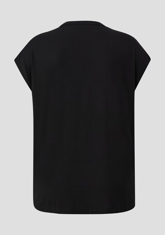 s.Oliver T-Shirt in Schwarz